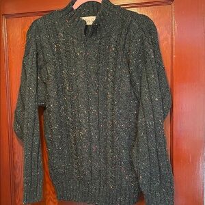 Dark green Turtleneck Sweater